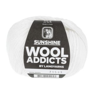 Lang Yarns Wooladdicts Sunshine - 001 white