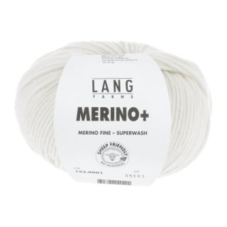 Lang Yarns Merino+ 1 wit