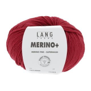 Lang Yarns Merino+ 60 rood