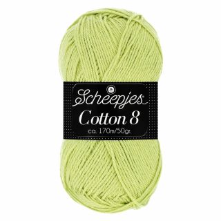 Scheepjeswol Cotton 8 lichtgroen 642