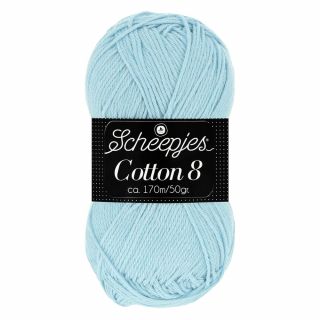 Scheepjeswol Cotton 8 grijsblauw 652