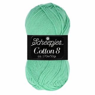 Scheepjeswol Cotton 8 mintgroen 664