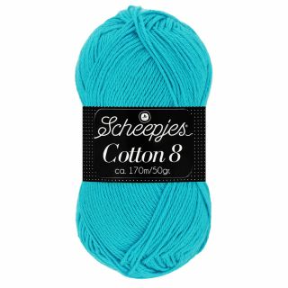 Scheepjeswol Cotton 8 turquoise 712