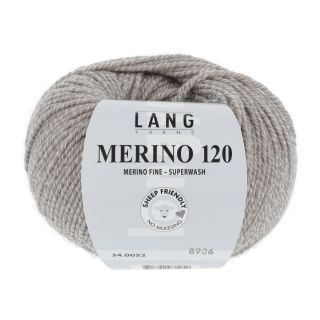 Lang Yarns Merino 120 - 0052 wit-beige