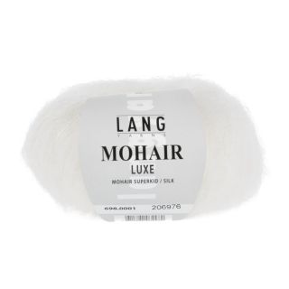 MOHAIR LUXE wit