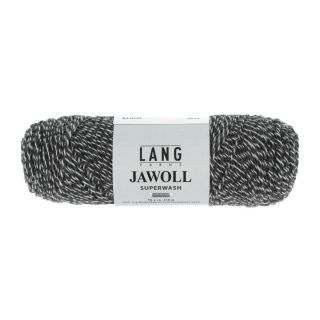 Lang Yarns Jawoll sokkenwol - 0137 antraciet-ecru