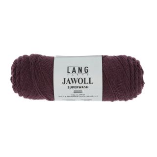 Lang Yarns Jawoll sokkenwol - 0390 donker aubergine