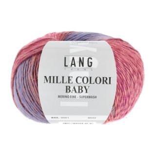 MILLE COLORI BABY rood/felroze