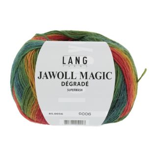JAWOLL MAGIC DEGRADE multicolor groen/rood/geel