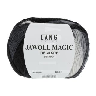 JAWOLL MAGIC DEGRADE antraciet/zwart/wit