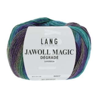 JAWOLL MAGIC DEGRADE groen/paars/blauw