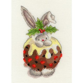 Borduurpakket Bebunni - Christmas Pudding - Bothy Threads