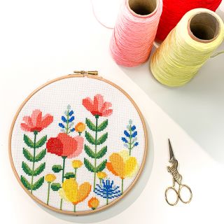 Borduurpakket Spring Flower - Studio Koekoek