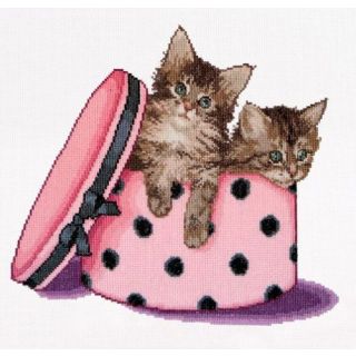 Borduurpakket Kitten Twins - Thea Gouverneur