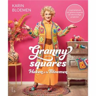 Granny squares - haken à la Bloemen - haakboek