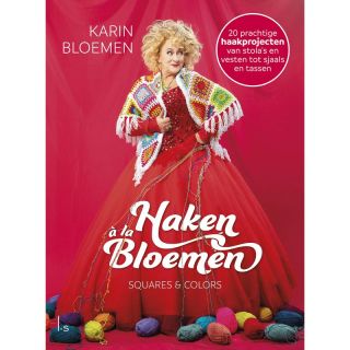 	In Haken à la Bloemen – Squares & colors laat Karin Bloemen zien hoe je haar favoriete kleurrijke kledingstukken en accessoires zelf kunt haken!

Met dit boek nodigt Karin Bloemen je uit in haar creatieve wereld. Haak vrolijke vesten, stola’s, omslagdo