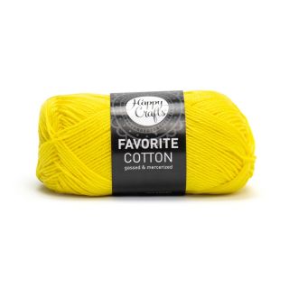 Happy Crafts Favorite Cotton - 179 Bright Yellow