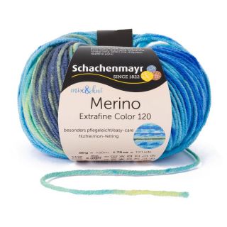 Merino Extrafine Color 120 - 505 hafjell  - SMC 