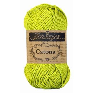 Catona katoen Green Yellow 245 - Scheepjes